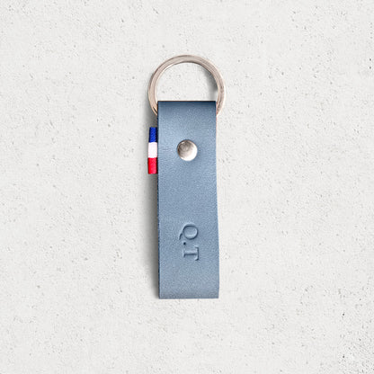 Le porte-clés personnalisé cuir lisse